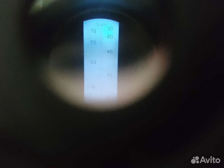 Рефрактометр-спиртомер для спирта от 0 до 80