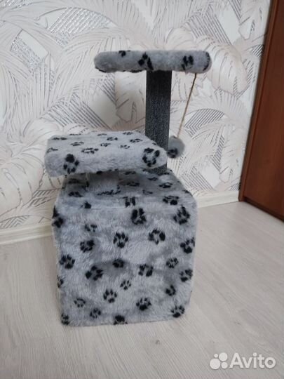 Домик для кошки с когтеточкой