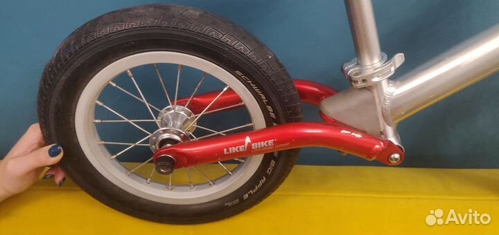 Беговел kokua likeabike jumper Red красный