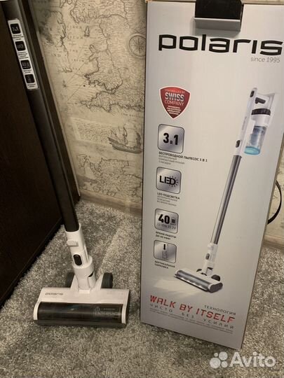 Беспроводной пылесос polaris