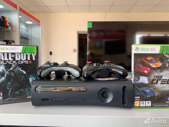 Игровая приставка Xbox 360 прошитая