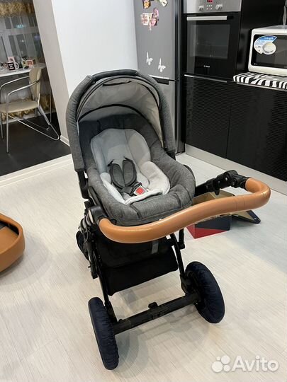 Коляска 3 в 1 бу