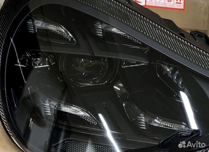 Фары светодиодные Порш Кайен 957