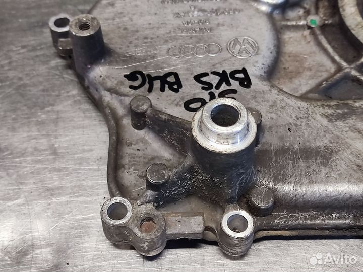 Крышка двигателя передняя 3.0 BKS BUG VW Туарег Q7