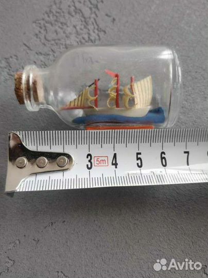 Сувенир кораблик в бутылке Ейск