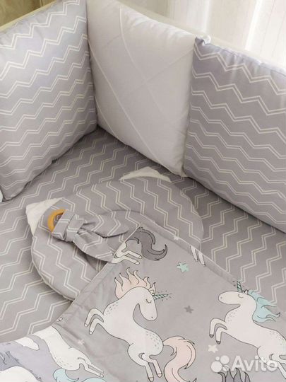 Комплект с бортиками