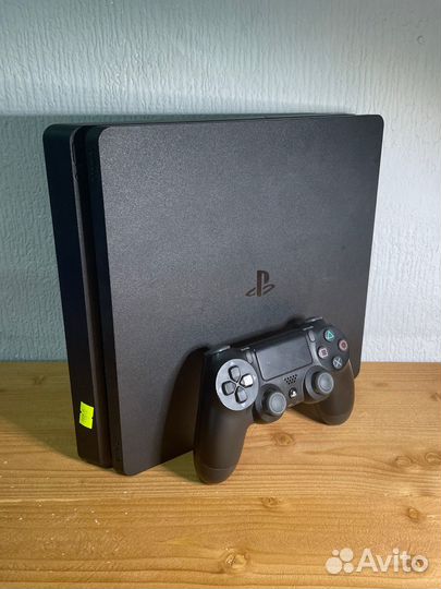 Ps4 slim 500гб + игры