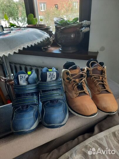 Ботинки Primigi и Timberland Сапоги Ecco
