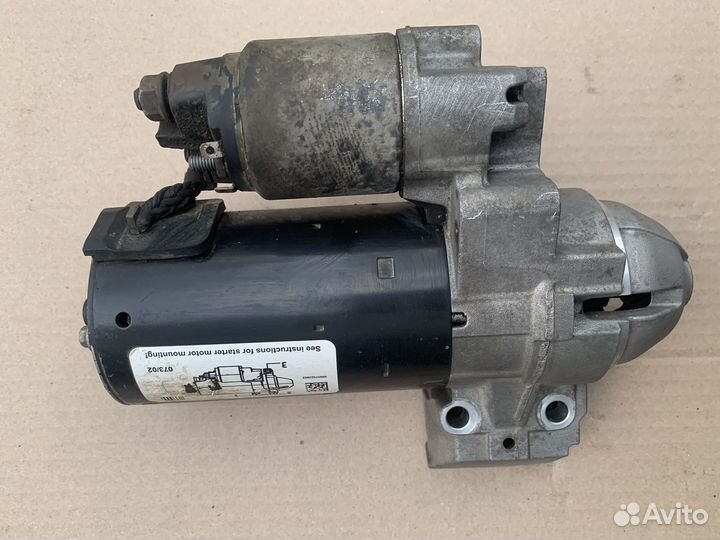 Стартер б/у бмв Х3 Ф25 BMW X3 F25 2,0D