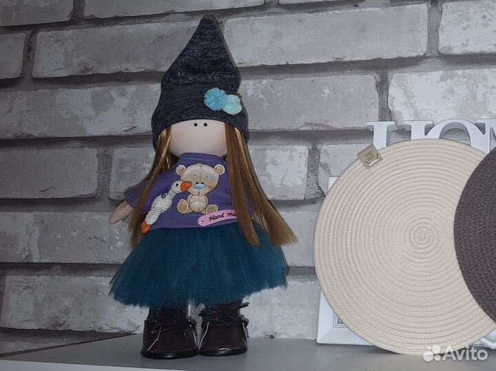 Интерьерная кукла ручной работы Тильда