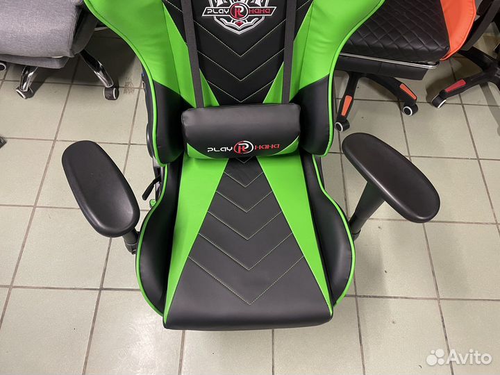 Игровое кресло компьютерное кресло кожа