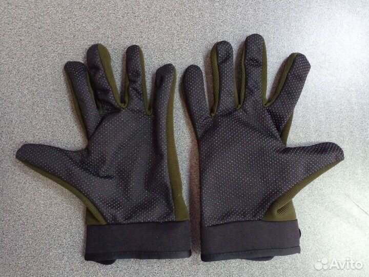 Перчатки зеленые туристические Следопыт