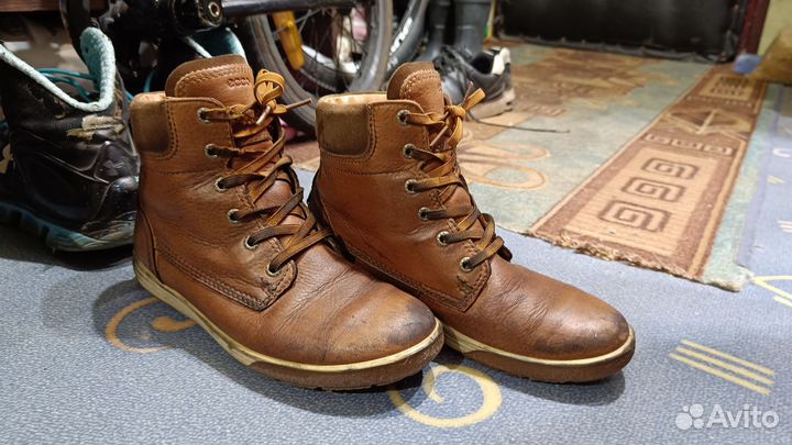 Демисезонные ботинки ecco gortex