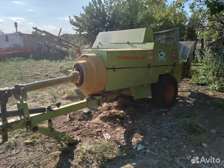 Пресс-подборщик Claas Markant 40, 2022