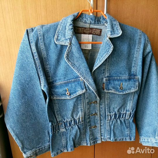 Куртка детская джинсовая