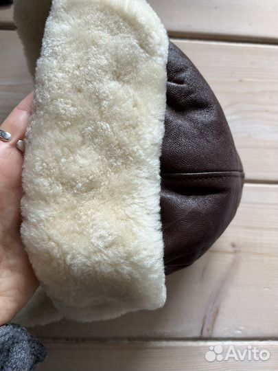 Шапка детская зимняя овчина 50 размер