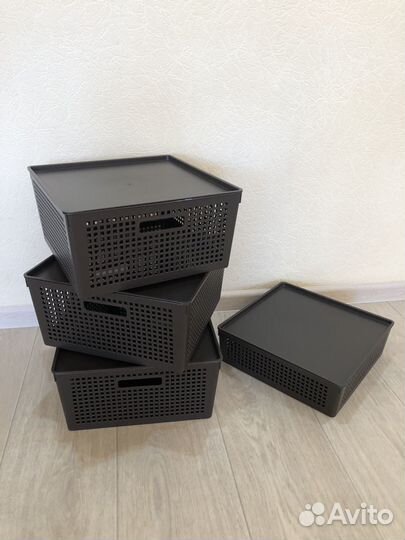 Лотки с Крышкой 8шт по 7.3л и 12л