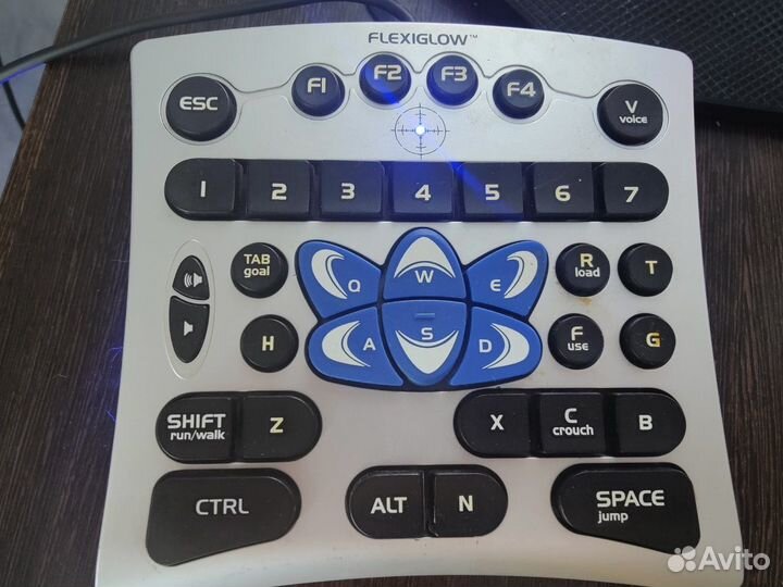 Игровой кейпад (клавиатура) Flexiglow Cyber Snipa