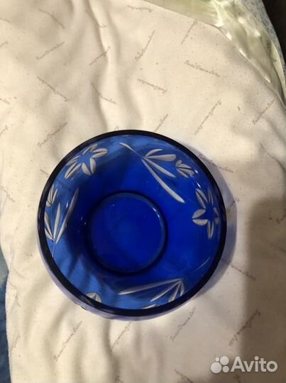 Ваза кобальт
