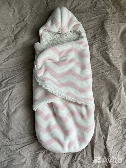 Конверт для новорождённого розовый