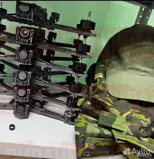 Беспилотник фпв Piranha 7 и 10 дюйм