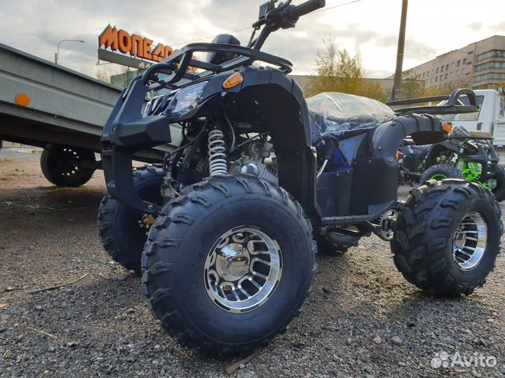 Подростковый Квадроцикл ATV125 R8 с цепями
