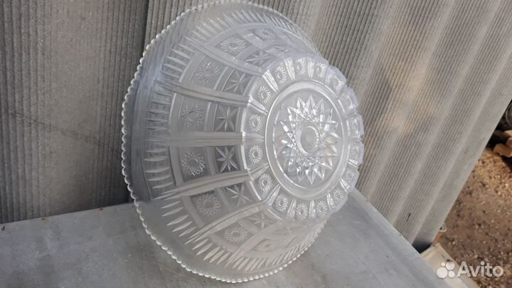 Ваза для фруктов огромная (пластик) СССР