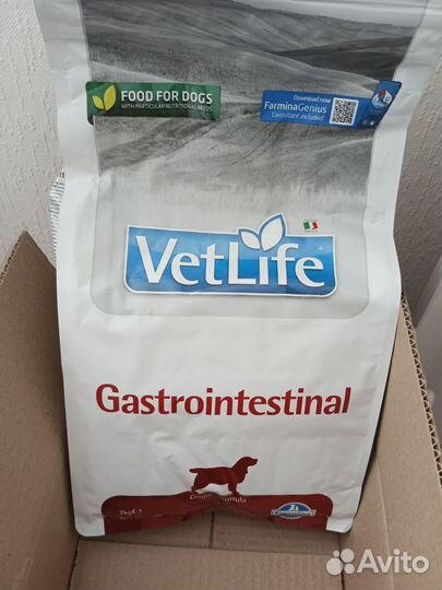 Корм для собак Vetlife Gastrointestinal