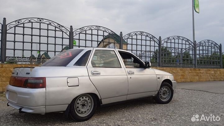 Губа на бампер ваз 2110