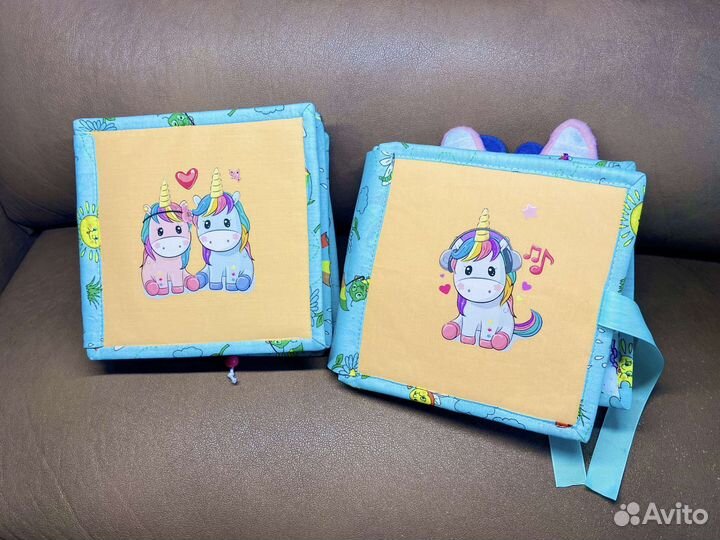 Книжка для малыша фетр