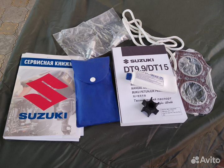 Лодка reef с мотором suzuki 9.9