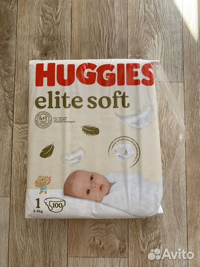 Подгузники huggies elite soft 1