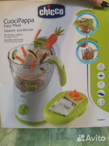 Блендер-пароварка Chicco Easy Meal 320513085