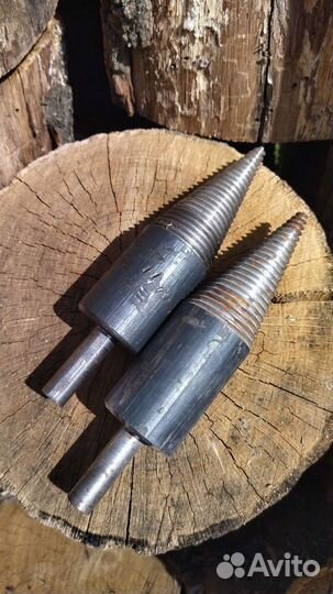 Конус винтовой дровокола с хвостовиком