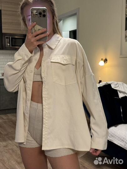 Рубашка женская stradivarius