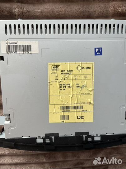 Штатная магнитола на hyundai solaris 1