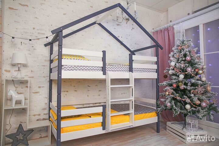Кровать двухъярусная разборная