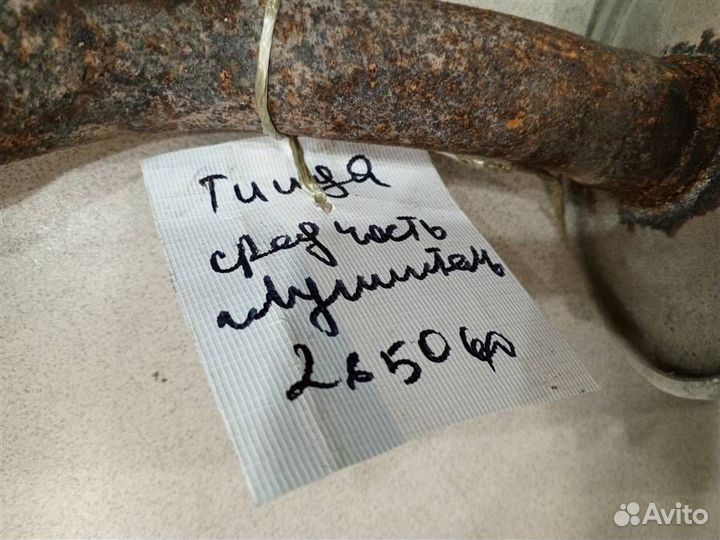 Глушитель ср. часть (короткий) Nissan Tiida C11 2