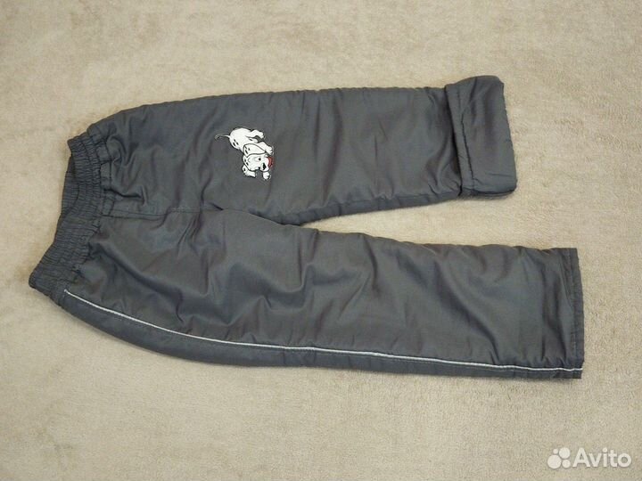 Демисезонные брючки для девочки 86-104