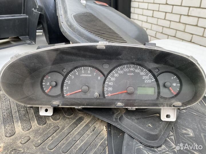 Щиток приборов geely мк