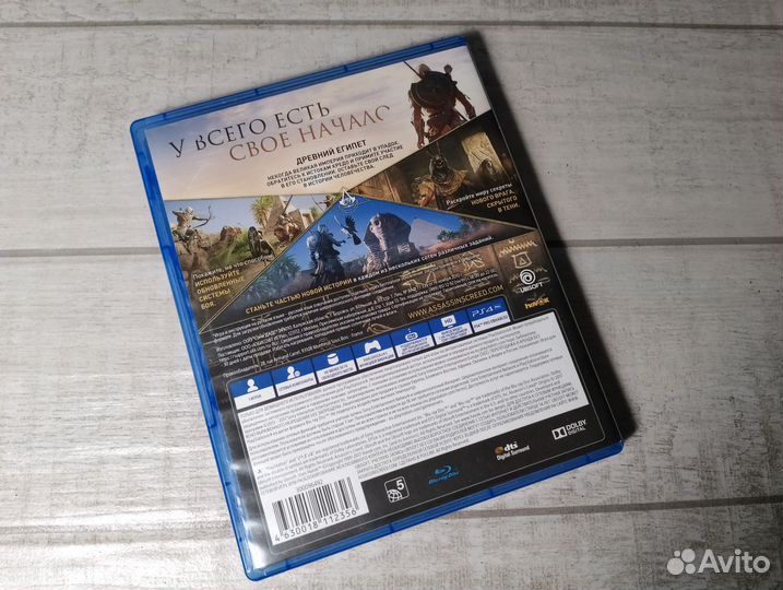 Assassin's Creed Origins Истоки PS4 диск