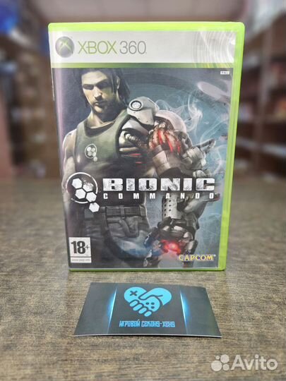 Bionic Commando. Лицензионный диск Microsoft Xbox