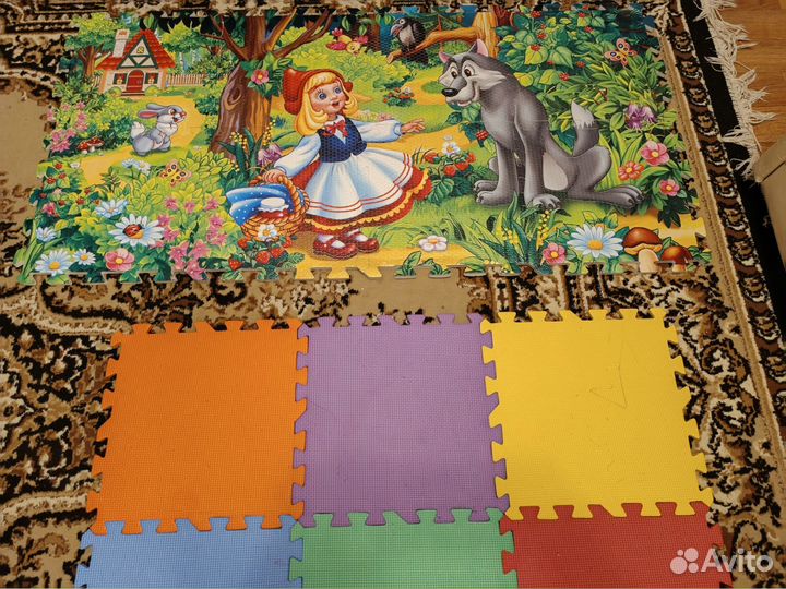 Детский коврик пазл