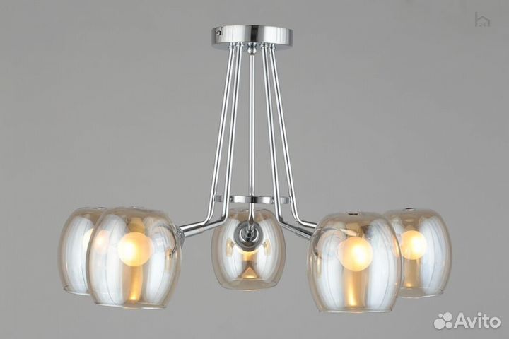 Подвесная люстра Omnilux Tesero OML-27307-05