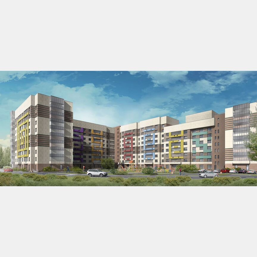 1-к. квартира, 43,7 м², 3/7 эт.