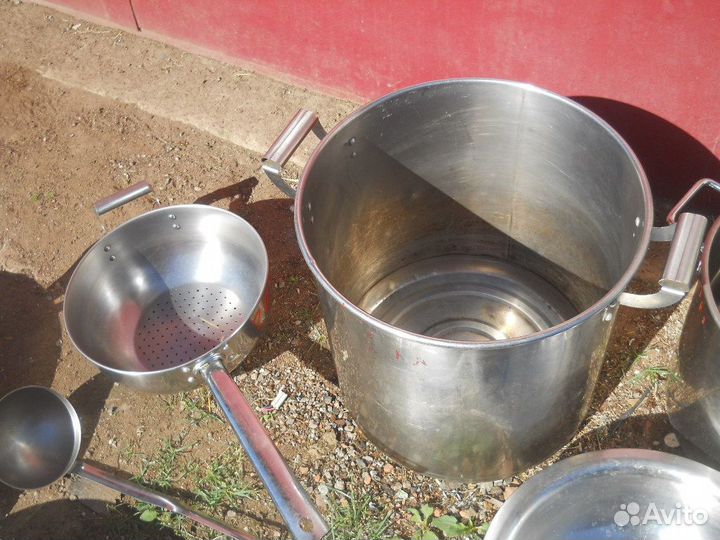 Посуда из нержавейки для дачи ресторана кафе