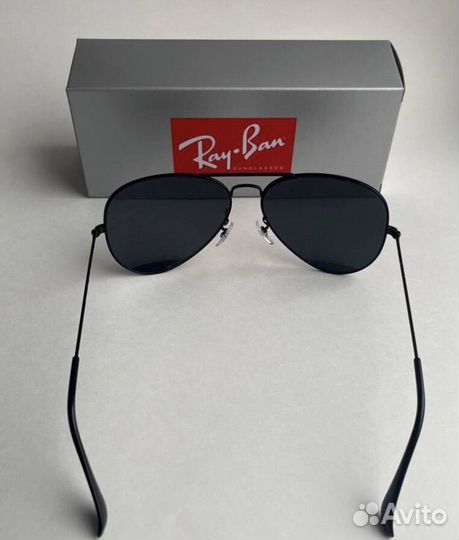 Солнцезащитные очки Ray Ban Aviator черные