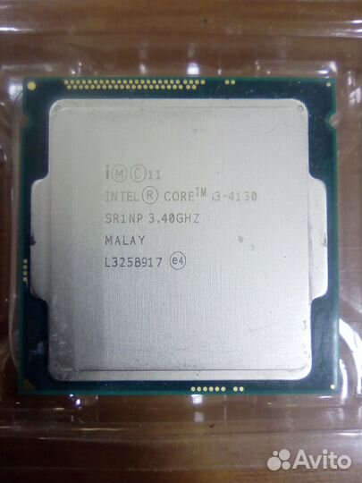 Процессор intel core i3 4130