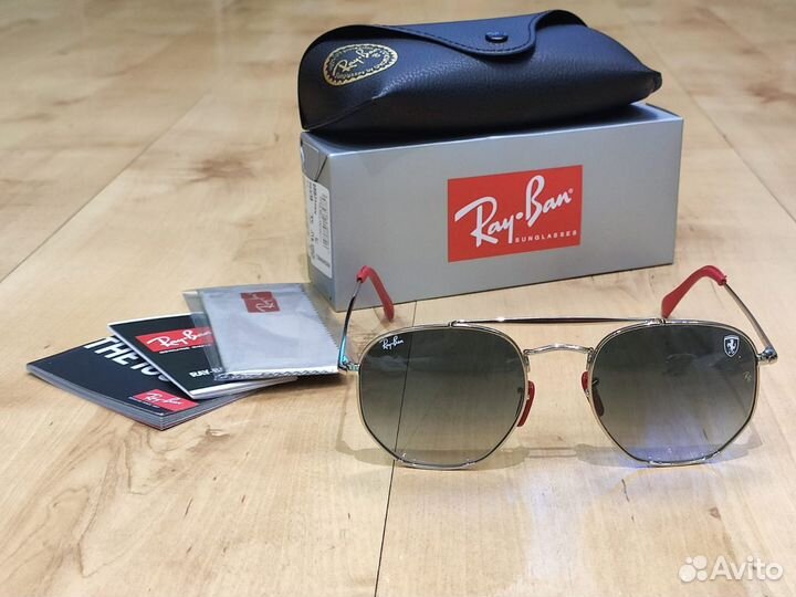 Очки оригинал Ray Ban Marshal RB 3648 Ferrari