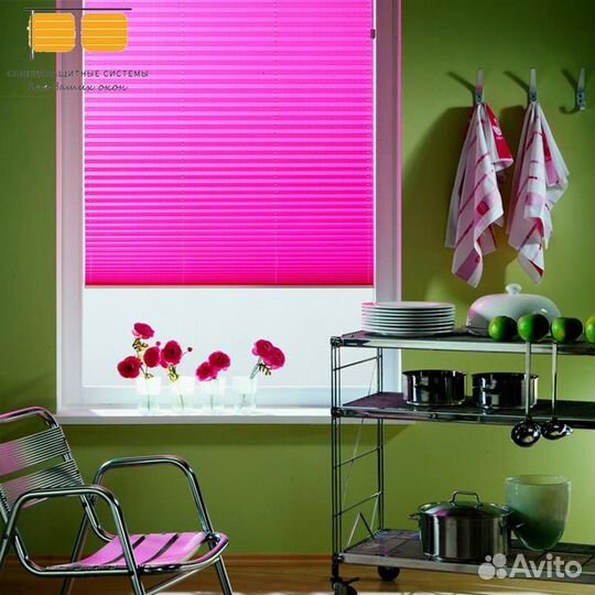 Жалюзи шторы плиссе